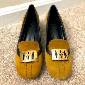 Tory Burch Suede Loafers